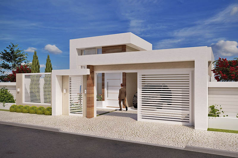 Casa térrea com quintal espaçoso 