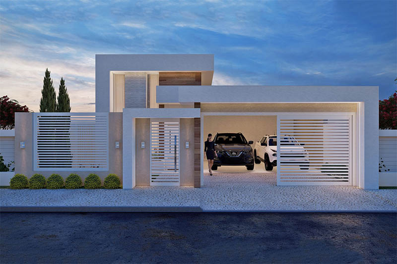 Casa térrea com quintal espaçoso 