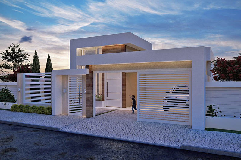 Casa térrea com quintal espaçoso 