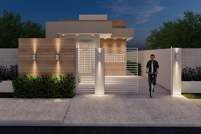 Casa com 67m² e suíte 